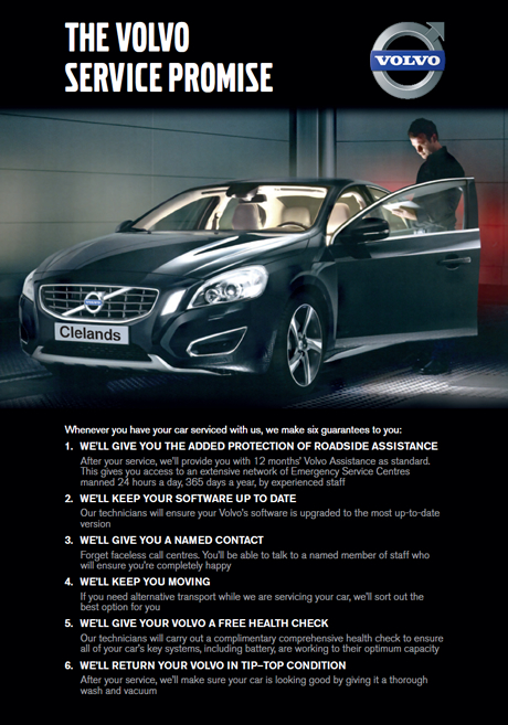 The Volvo Service Promise