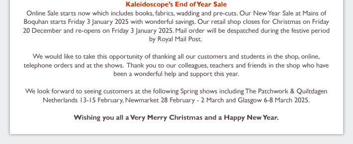 Kaleidoscope's Black Friday Sale