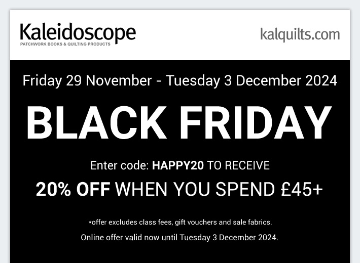 Kaleidoscope's Black Friday Sale